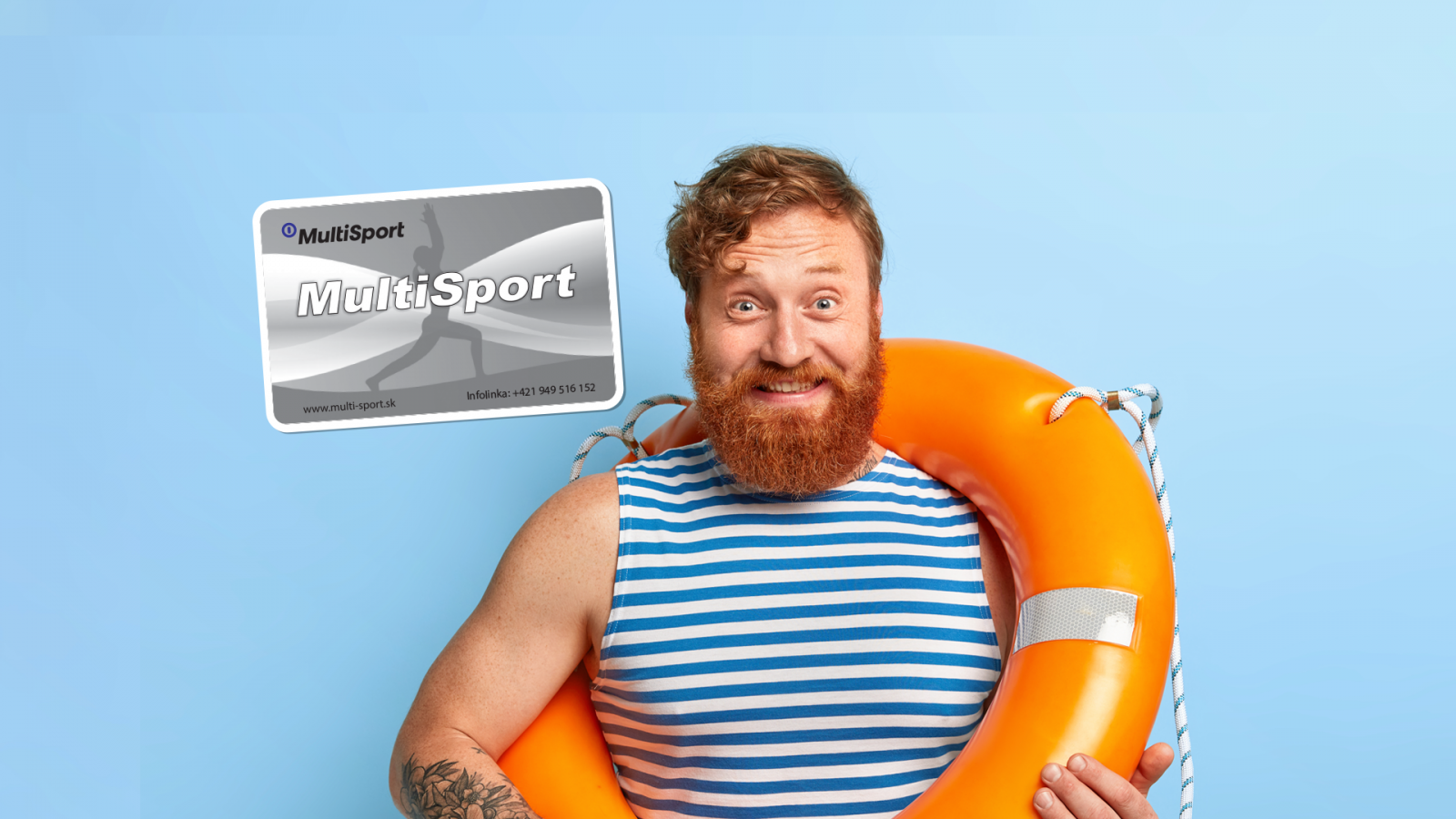 Akceptujeme Multisport kartu na všetky typy vstupov!